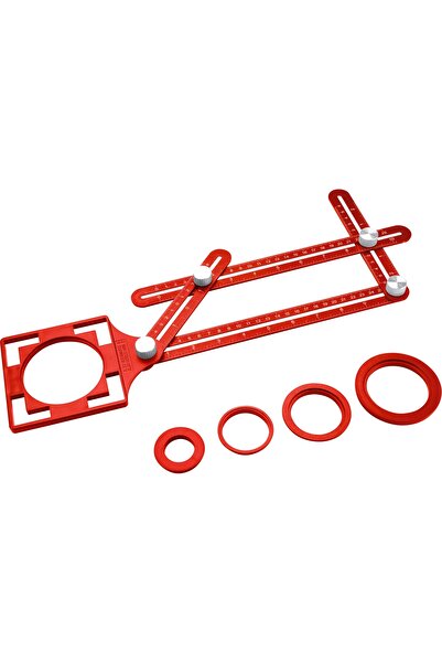 Extol Premium Multifunctional template, EXTOL PREMIUM, aluminum, 25-40mm, 882...