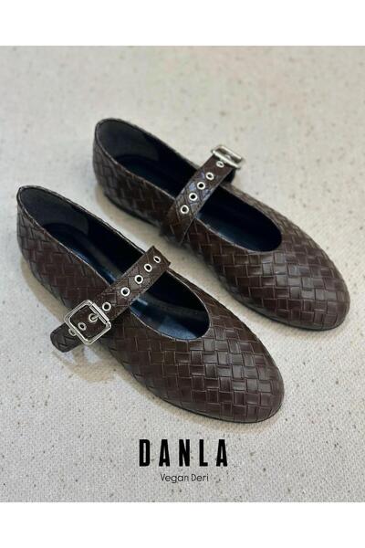 Zuum Balerini Danla Daily pentru femei - tricot maro