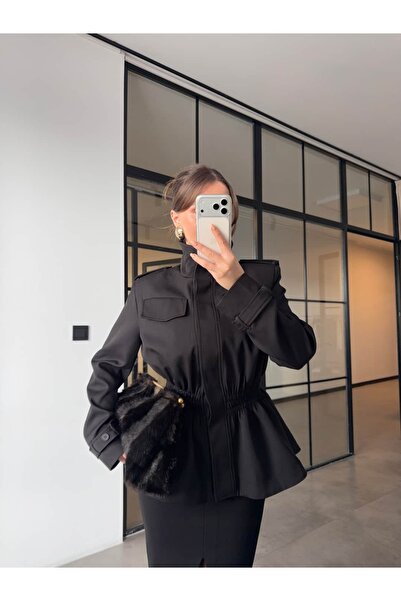 BB Bensu Buyruk ΜΠΟΥΦΑΝ ΜΕ ΕΛΑΣΤΙΚΗ ΖΩΝΗ ΚΑΙ ΑΠΟΛΕΤΕΣ ΣΤΗΝ ΜΕΣΗ