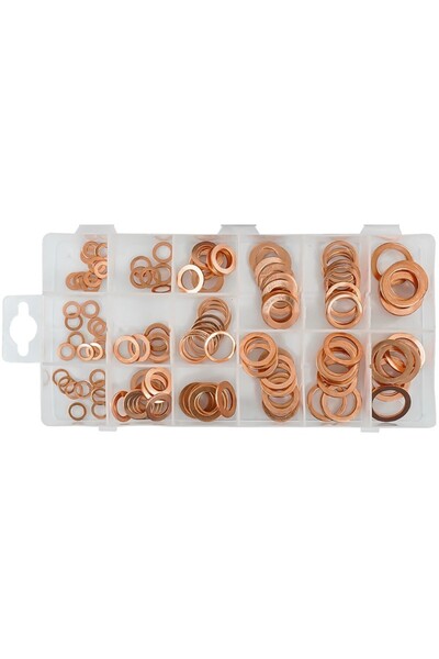 VERKE Set șaibe din cupru, Verke, V06710, 150 buc.