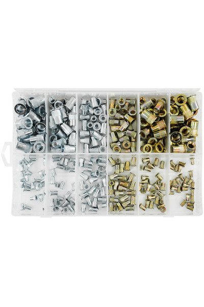 VERKE Set nituri filetate mixte M3-M10 300 bucăți, VERKE, V06703