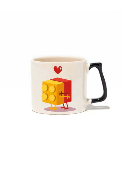 baskigo.com Lego Love ❤️ - Gift Ceramic Mug