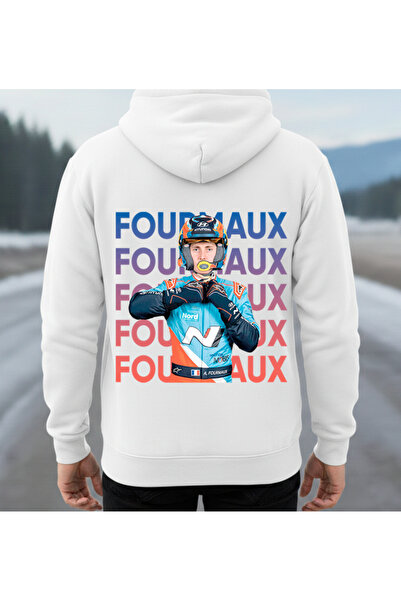 stil x Φούτερ ADRIEN FOURMAUX / WRC με στάμπα, 3-κλωνο με ριχτάρι