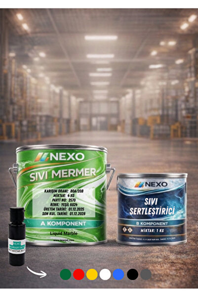 Nexo Sıvı Mermer Yeşil 5 Kg