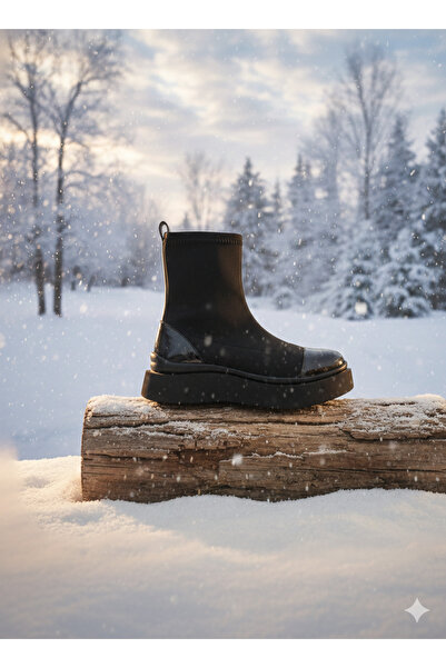 iskarpino Black Women's Stretch Boots&Bootie