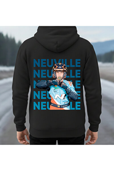 stil x سترة رياضية مطبوعة بشعار تييري نيفيل / دبليو آر سي، مصنوعة من 3 خيوط ش...