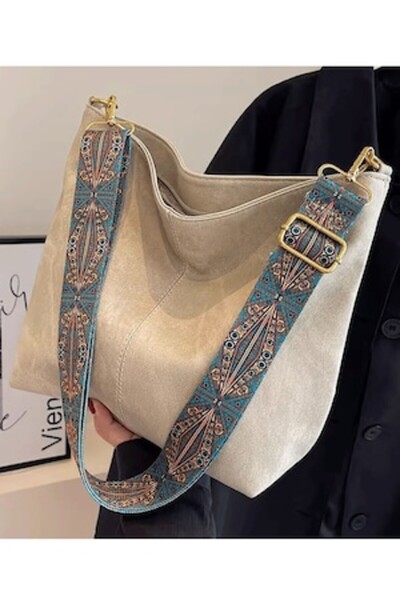 PriStyle Geantă de mână pentru femei cu curele decorative