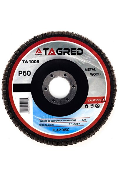 Tagred Professional Metal grinding disc P60, Tagred TA1005, 125mm/22.23mm