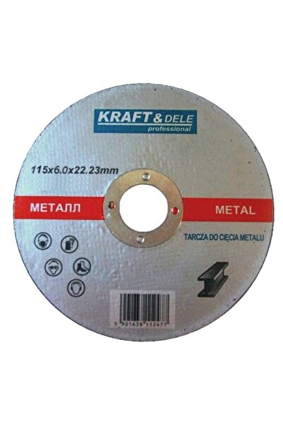 Kraft&dele Disc de tăiere metalic, Kraft&Dele, KD1942, 115 x 6,0 x 22,23 mm