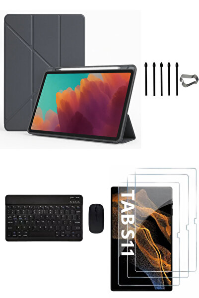 Covpor Samsung Galaxy Tab S11 Origami Case+Keyboard Mouse+S Pen Spare Nib+Scr...