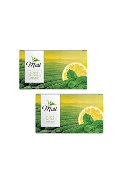 MEST Nane Limonlu Yeşil Çay 20 Li 2 ADET