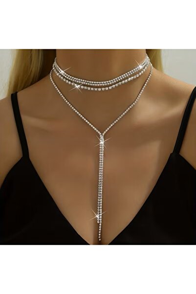 Ayzen Elegant Necklace with Zircon Stone