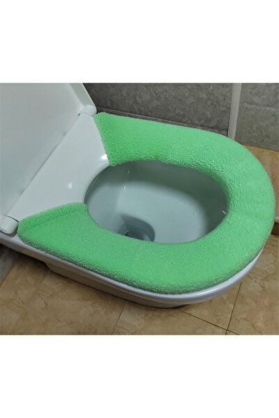 OEM Toilet seat cover, acrylic, polyester, green