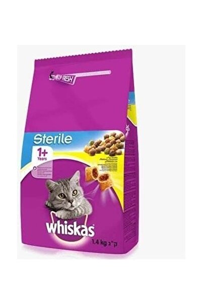 Whiskas Tavuklu Kısırlaştırılmış Kedi Maması 1.4 Kg