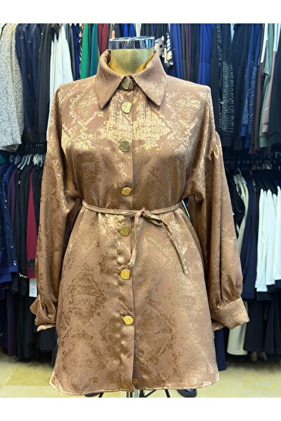 IŞILTI Yakarlı missvishne tunik