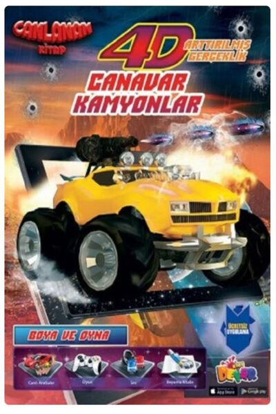 Anonim Yayıncılık Canlanan Book - Monster Trucks