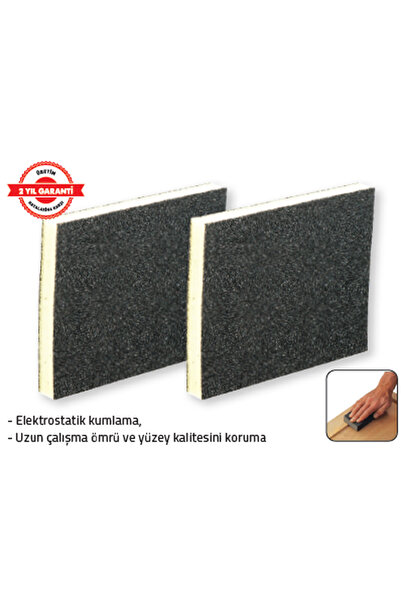 Tomax Yassi Spongeware Sandpaper 80 Grit (50 Pieces)