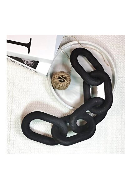 zepce design Dekoratif Siyah Zincir