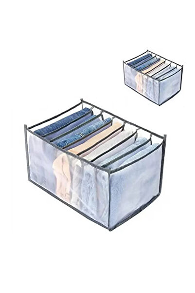 OEM Set of 2 clothes organizers, 1 x 36.5 x 17.5 x 19 cm, 1 x 34.5 x 20 x 24 ...
