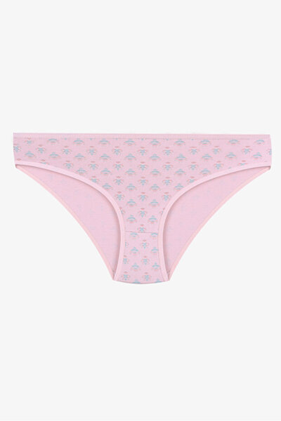 Tusebu Women's Cotton Bikini Panties 7 Pack Mixed Pattern Daily Underwear