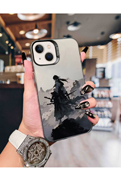 Caseji iPhone 15/14 Compatible Samurai Print Pattern Quality Luxury Phone Cas...