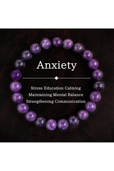 Choice سوار حجري أصلي XB0057 للنساء والرجال، سوار عصري مرصع بأحجار الأباتيت ا...