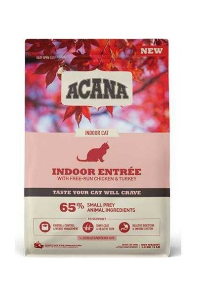 Acana Indoor Entree Sterilised Yetişkin Kedi Maması 4,5 kg -TY5596003