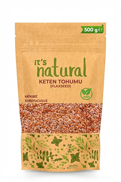 it's Natural Keten Tohumu 500 G Katkısız