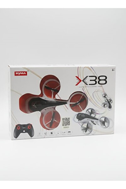 OYUNOYUNCAK Kompakt Uzaktan Kumandalı Drone - Beyaz/Siyah