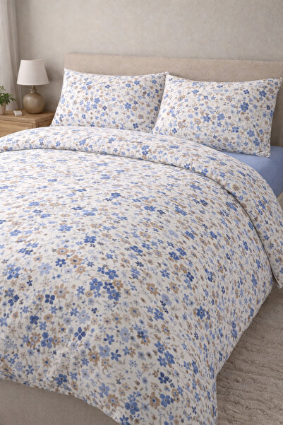 Alpateks Home طقم غطاء لحاف مطاطي مصنوع من القطن بنسبة 100%، مزدوج الحجم، من ...