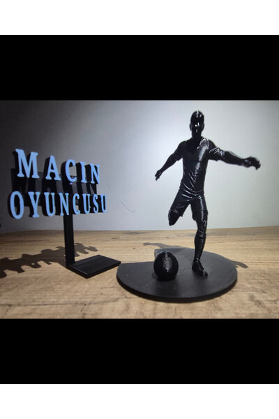 Salıncak Müsabaka Sonu Ödül Biblosu 3D Art Üretim 10 Cm Küçük Boy ( SİYAH )