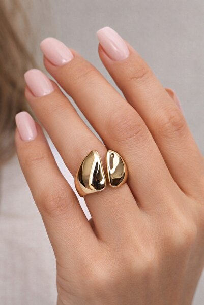 Jack Ferrero خاتم نسائي بتصميم ذهبي