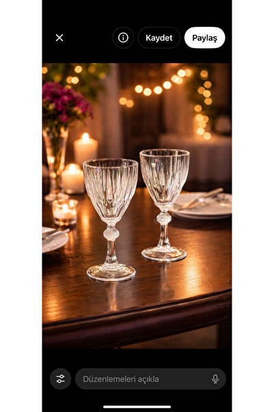 PAŞABAHÇE CAM Kahve yanı su bardağı