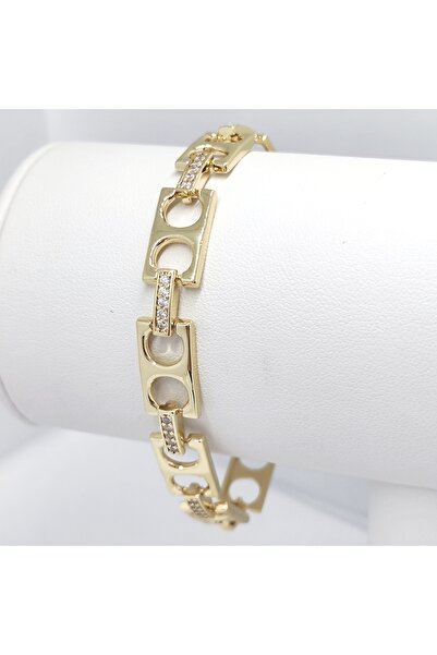 Milena 14K GOLD PLATED BRACELET - LENGTH 19CM