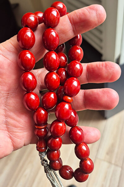 zenaatkar 17x13mm DEV Boy Eski Mercan Baga Katalin tesbih