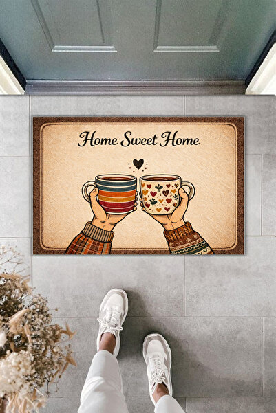 Rugmood طباعة رقمية حديثة - سجادة ترحيب دافئة - سجادة أمام الباب