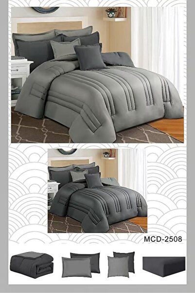 alzawia مفرش نفرين مخمل وجهين 6 قطع