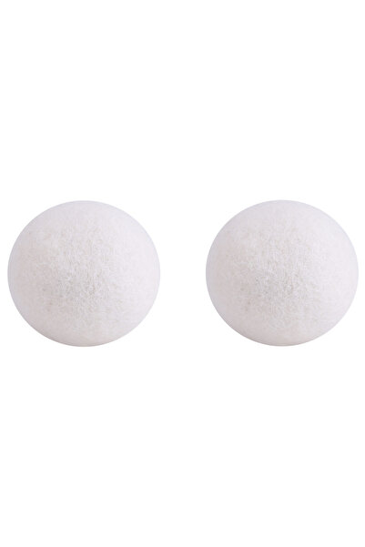 Wenko Set 2 bile din lana pentru uscator Wenko, diametru 7.2 cm, alb