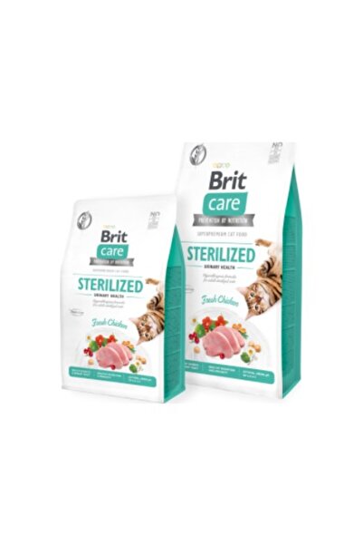 Brit Care Sterilized Urinary Tahılsız 7kg + Care Sterilized Urinary Tahılsız ...