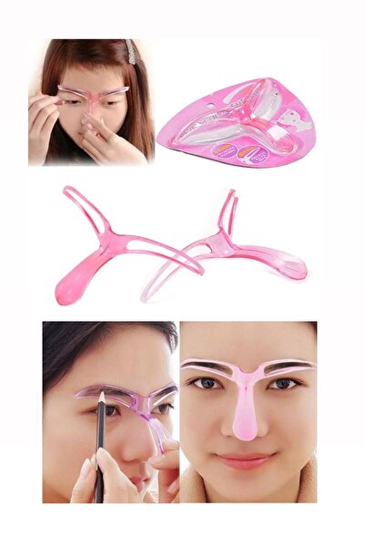 TAKIŞTIR Pembe Renk Kaş Şekillendirme Aparatı