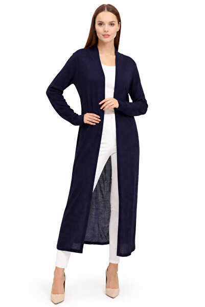 Neden Tekstil Long Thin Knitwear Cardigan Straight Cut m Transitional Loose C...