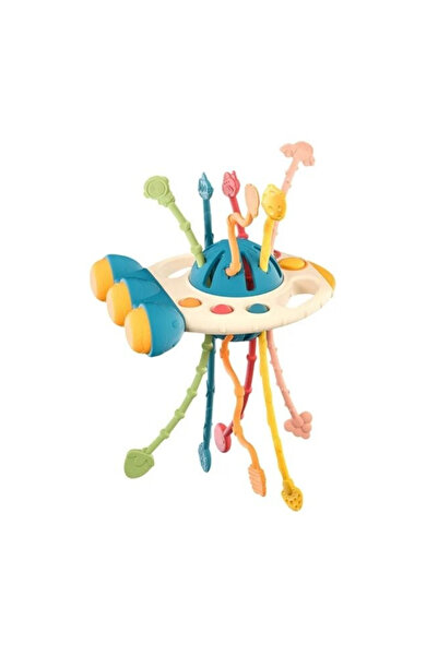 GHEMOTOC Jucărie senzorială GHEMOTOC® pentru bebeluși și copii mici,racheta