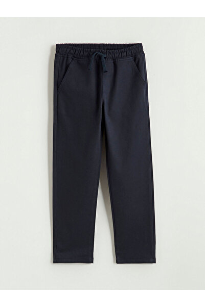 LC Waikiki Αγορίστικο παντελόνι Navy Blue με ελαστική μέση