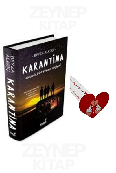 İndigo Kitap Karantina Birinci Perde(Ciltli)Özel Tasarım Kalp Ayraç Hediyeli