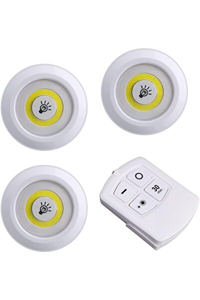 Primo Plus 3-Piece Wireless Remote Controlled Under Cabinet LED Lights