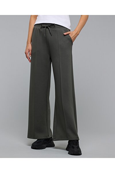 R&B Solid Sweatpants With Drawstring Waist