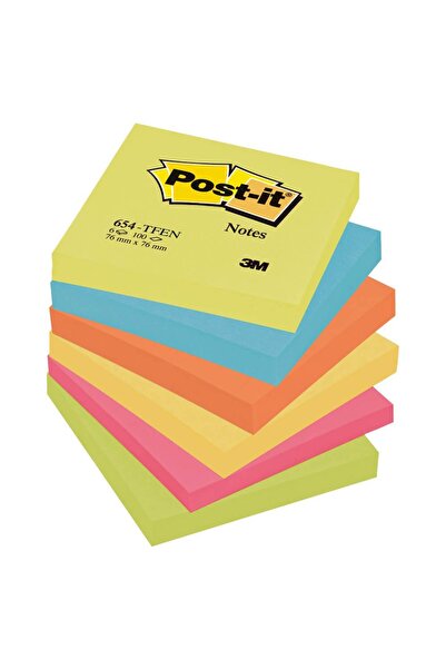 Post-it Enerji Serisi 100 Yaprak Not Kağıdı 76x76 mm 654-STFEN