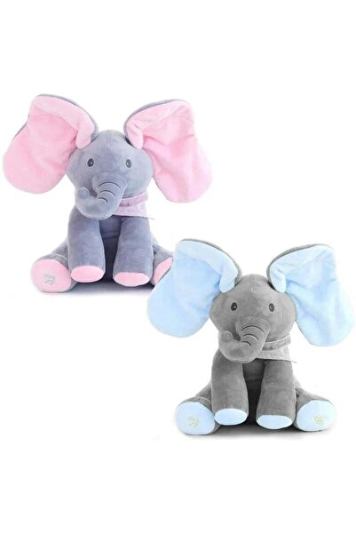 OEM Interactive Plush Elephant for Kids – Talking, Singing and Ear-Flapping Toy