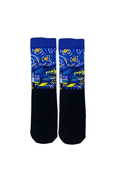Çorap Kurdu Colorful Patterned Unisex Socks