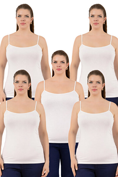 ÖZKAN underwear Özkan 25923 5-Pack Women's Viscose String Strap B Piped Soft ...